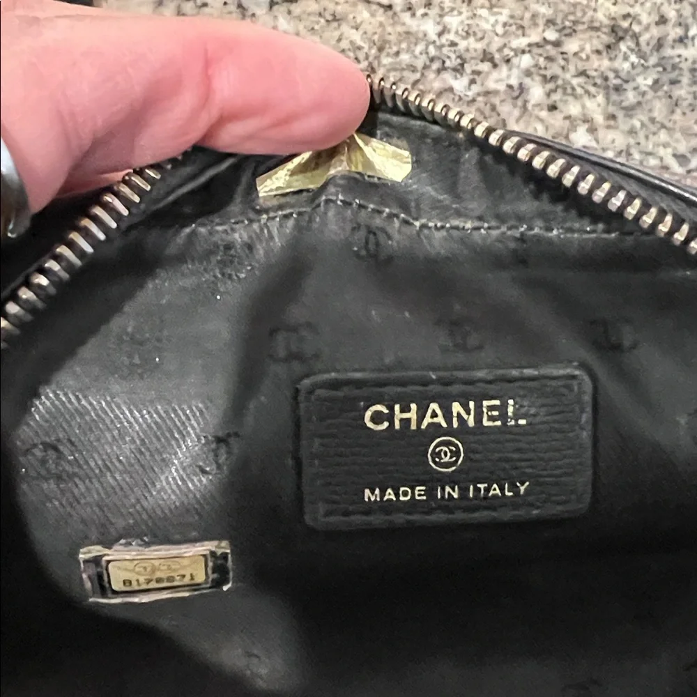 Chanel Black Pouchette